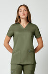 Cherokee Women's WW Revolution V-Neck Top