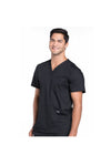 Cherokee Men's WW Revolution V-Neck Top - Black