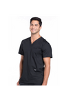 Cherokee Men's WW Revolution V-Neck Top - Black