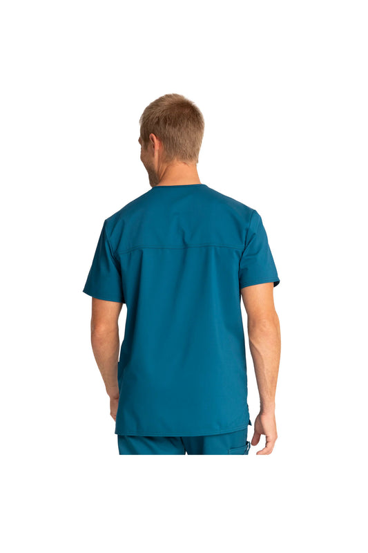 Cherokee Men's WW Revolution V-Neck Top - Caribbean Blue