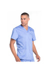 Cherokee Men's WW Revolution V-Neck Top - Ciel