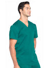 Cherokee Men's WW Revolution V-Neck Top - Hunter Green