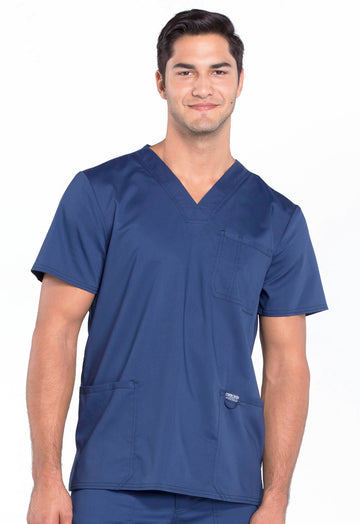 Cherokee Men's WW Revolution V-Neck Top - Navy