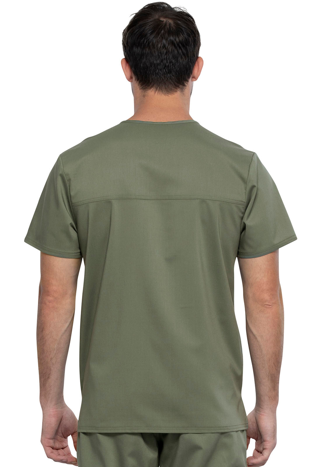 Cherokee Men's WW Revolution V-Neck Top - Olive