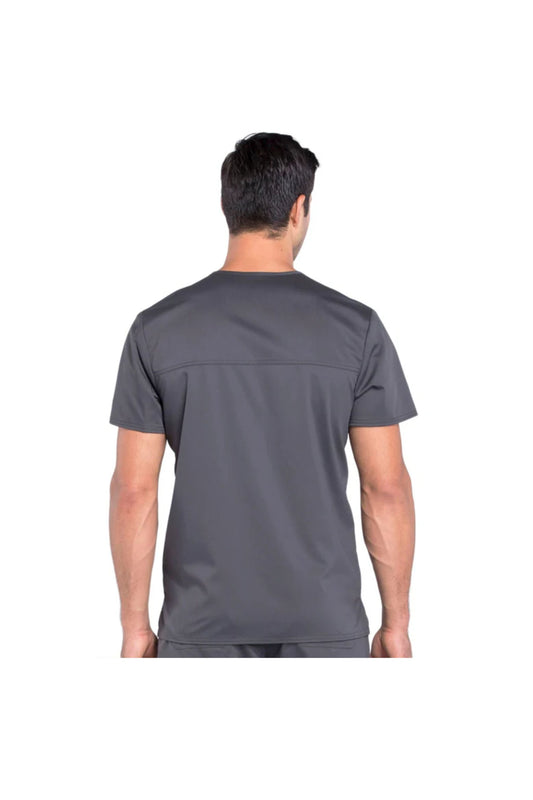 Cherokee Men's WW Revolution V-Neck Top - Pewter