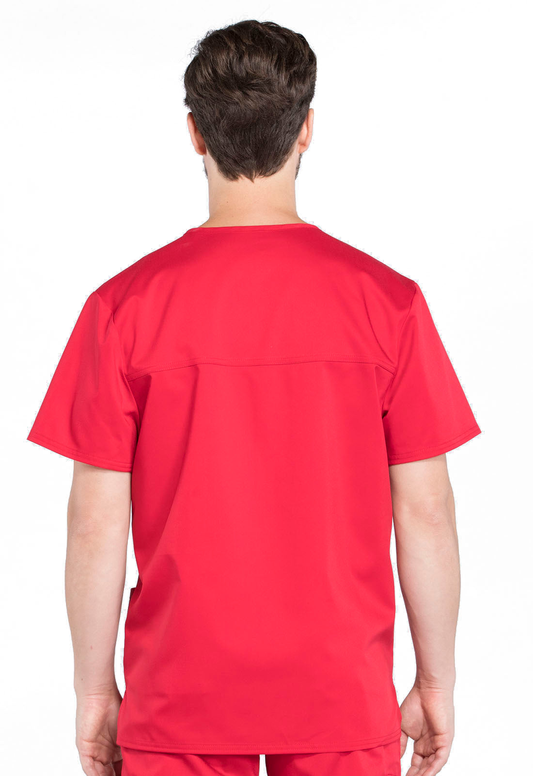 Cherokee Men's WW Revolution V-Neck Top - Red