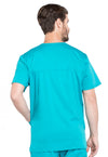 Cherokee Men's WW Revolution V-Neck Top - Teal Blue
