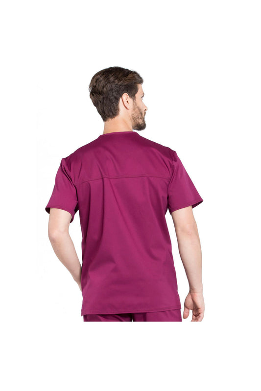 Cherokee Men's WW Revolution V-Neck Top - Wine