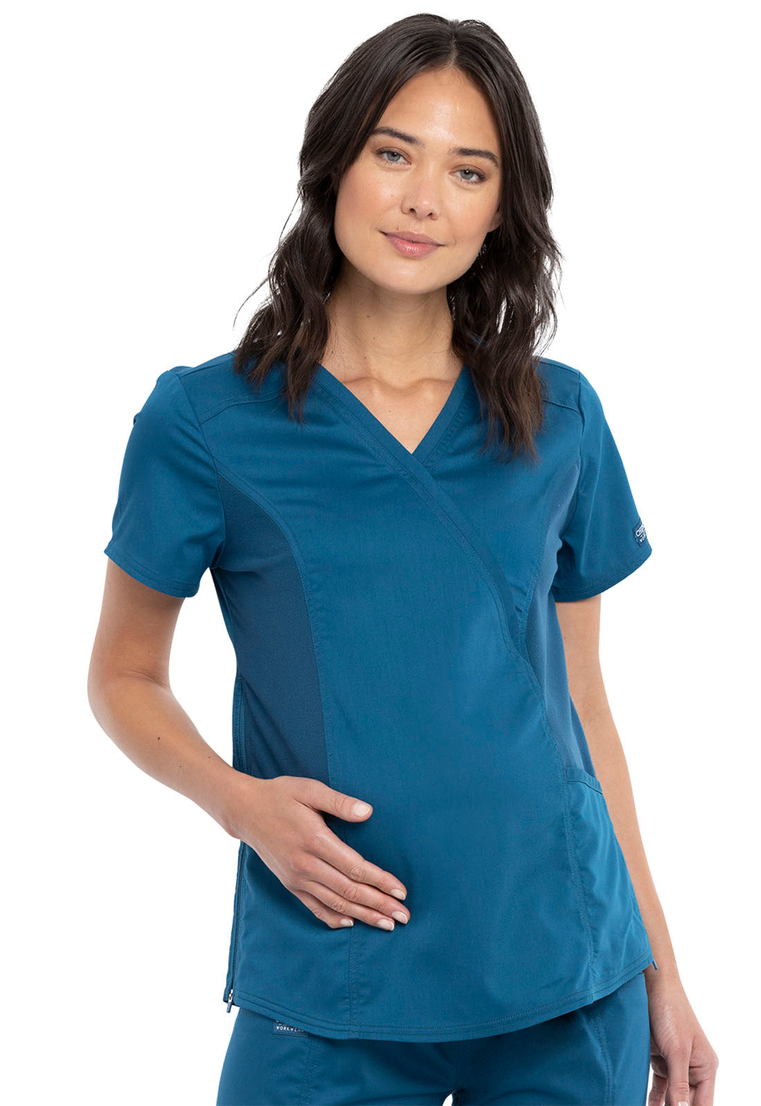 WW Revolution Maternity Mock Wrap Top