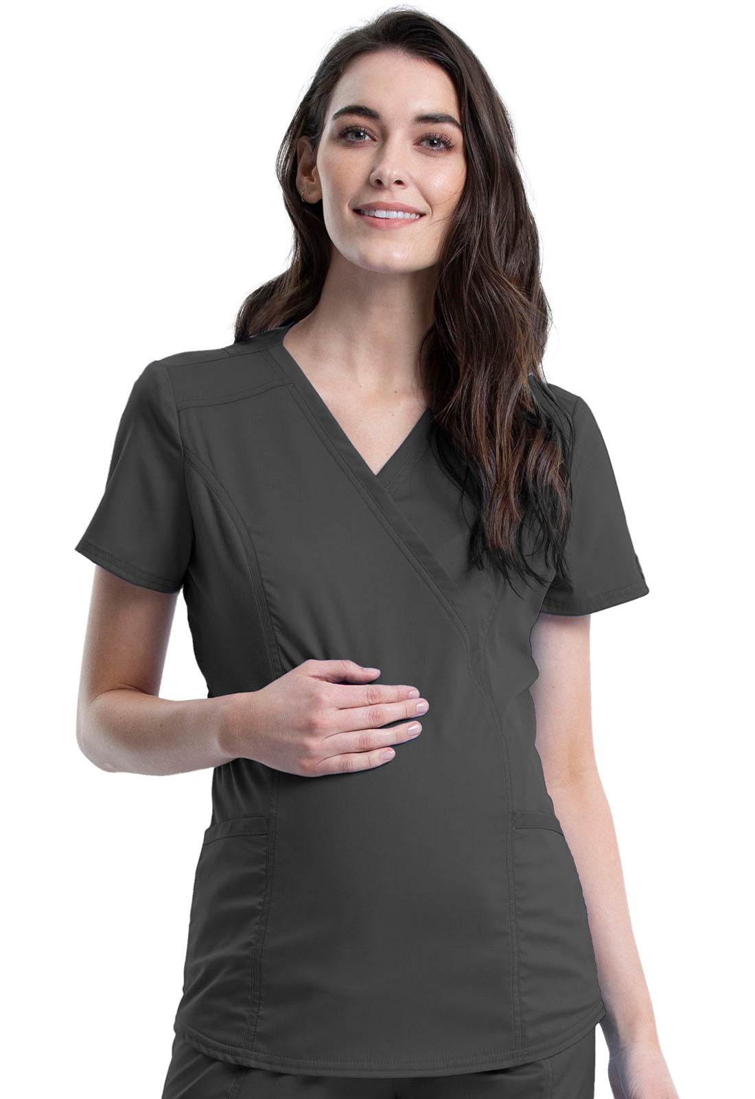 WW Revolution Maternity Mock Wrap Top