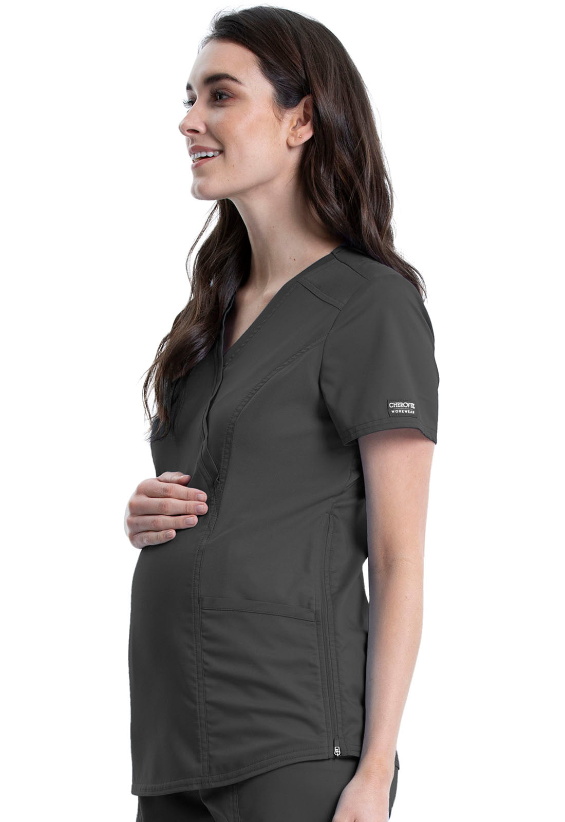 WW Revolution Maternity Mock Wrap Top