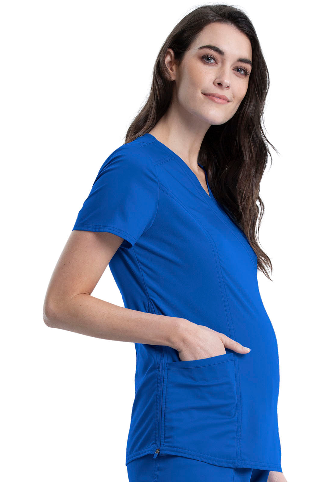 WW Revolution Maternity Mock Wrap Top