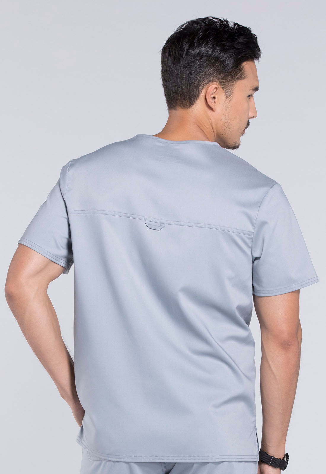 Men's Tuckable V-Neck Top - Grey