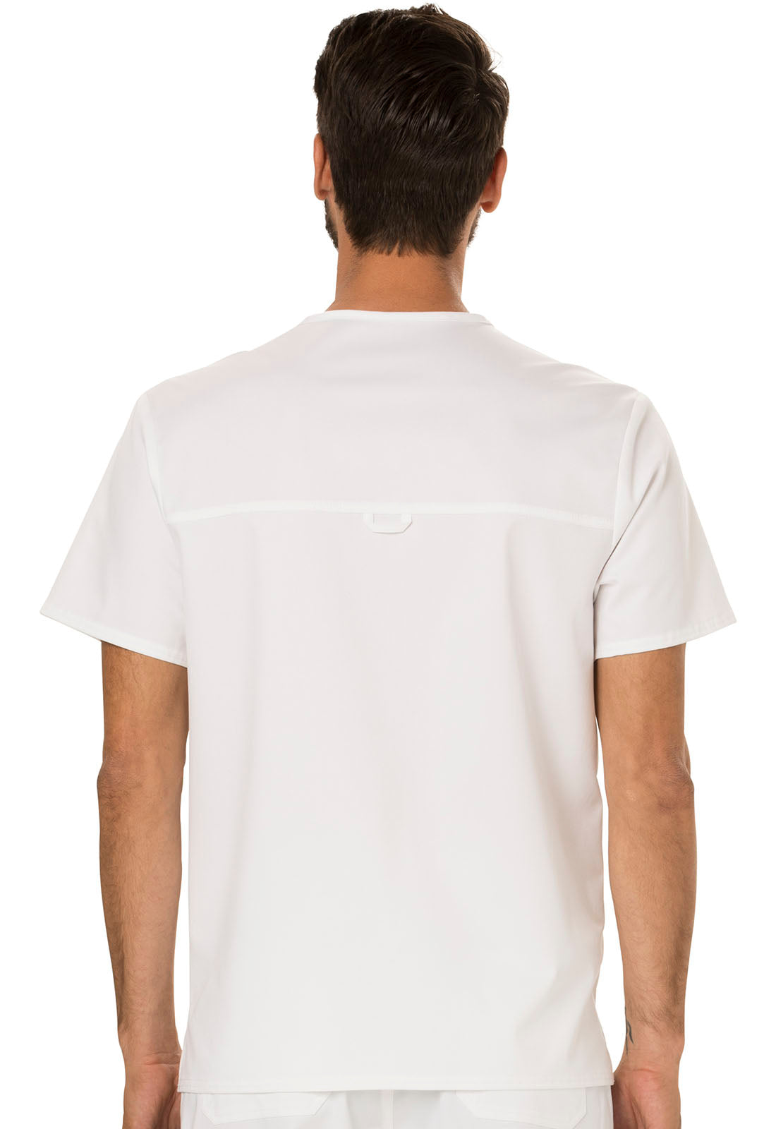 Men's Tuckable V-Neck Top - White