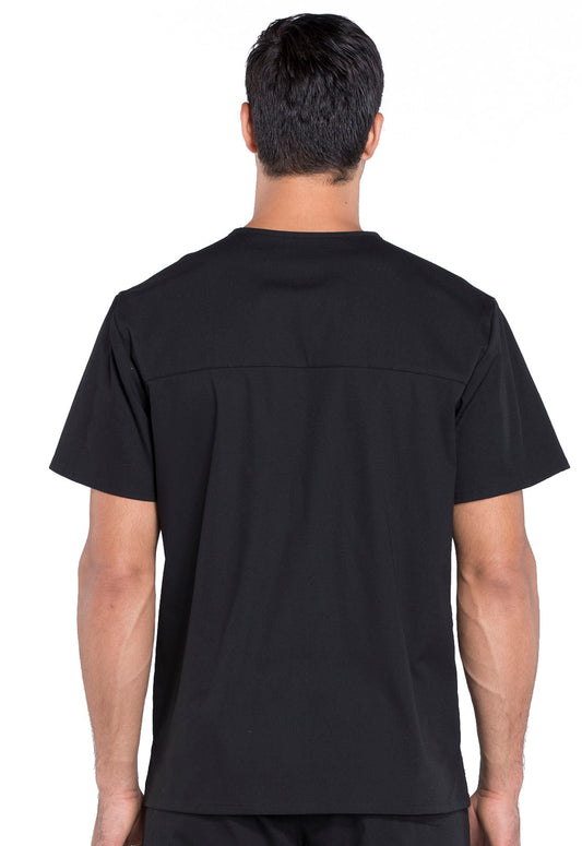 WW Professionals Men's Scrub V-Neck Top