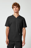 WW Professionals Men's Scrub V-Neck Top