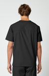 WW Professionals Men's Scrub V-Neck Top