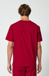 WW Professionals Men's Scrub V-Neck Top