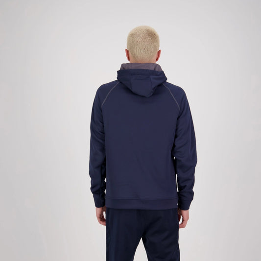 Performance Pullover Hoodie - Navy/Grey