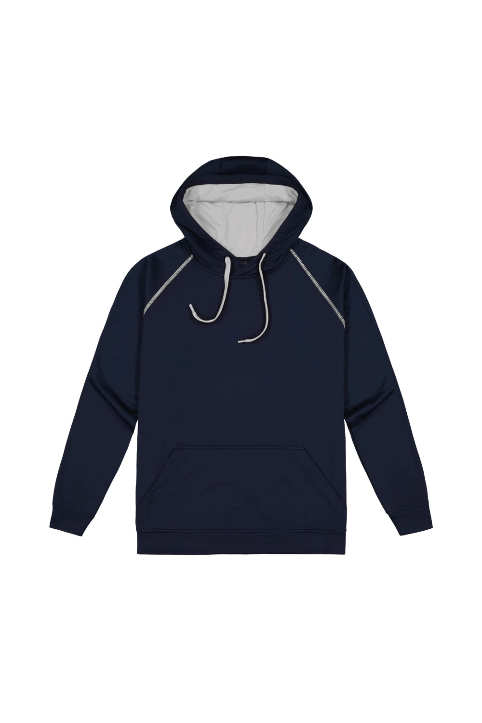 Performance Pullover Hoodie - Navy/White