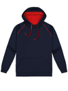 Performance Pullover Hoodie - Navy/Red