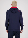 Performance Pullover Hoodie - Navy/Red