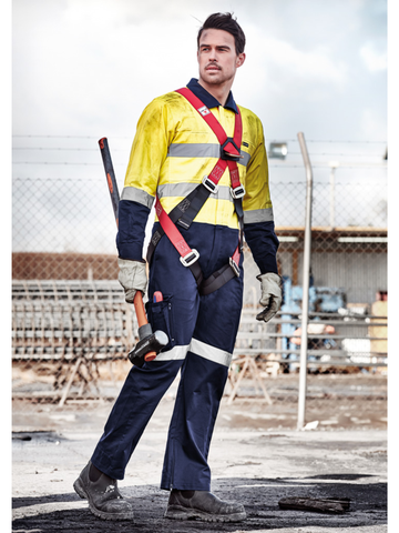 Mens Rugged Cooling Taped Overall
