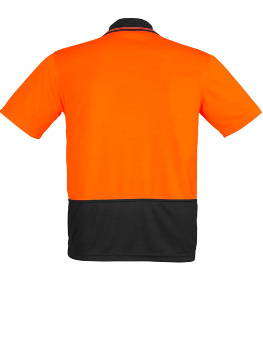 Unisex Hi Vis Basic Short Sleeve Polo