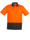 Unisex Hi Vis Basic Short Sleeve Polo