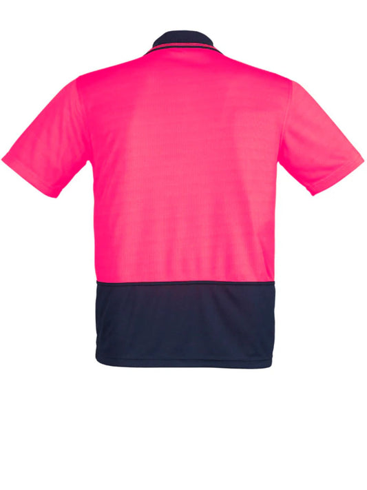 Unisex Hi Vis Basic Short Sleeve Polo