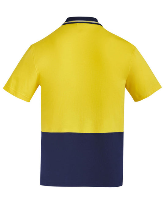 Mens Hi Vis Cotton S/S Polo