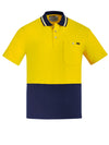 Mens Hi Vis Cotton S/S Polo