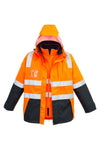Hi-Vis 4 in 1 Waterproof Jacket