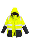 Hi-Vis 4 in 1 Waterproof Jacket