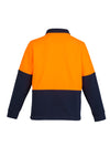 Hi Vis Half Zip Polar Fleece Jumper