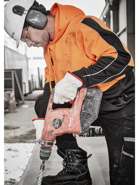 Unisex Hi Vis Pullover Hoodie