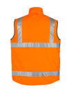 Mens Hi Vis Lightweight Fleece Lined Vest