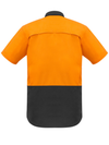 Mens Rugged Cooling Hi Vis Spliced S/S Shirt