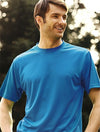 Unisex Plain Breezeway Micromesh Tee - Pink
