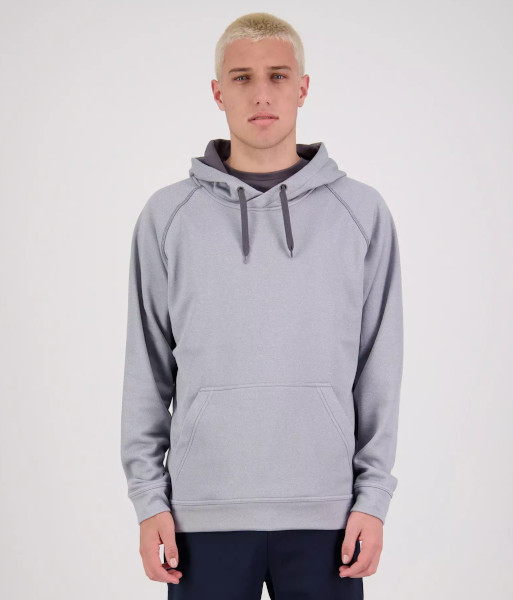 Performance Pullover Hoodie - Silver Marle