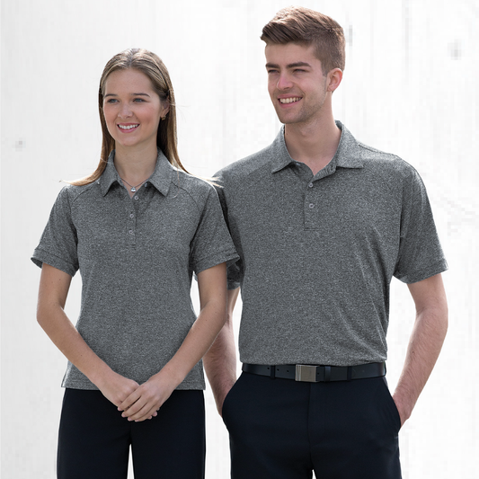 Womens Melange Polo