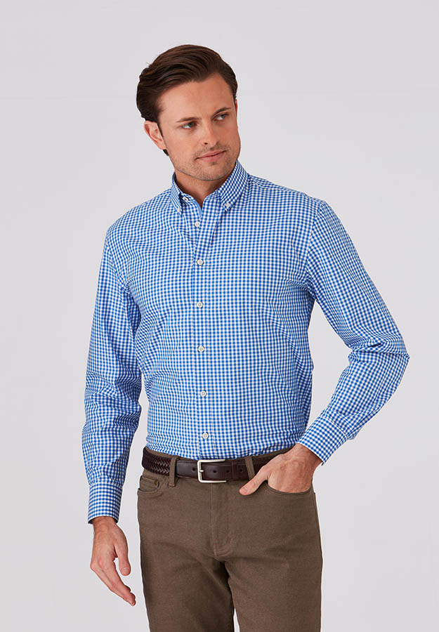 Men's City Check LS Shirt