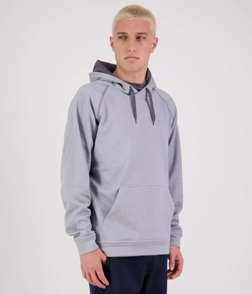 Performance Pullover Hoodie - Silver Marle