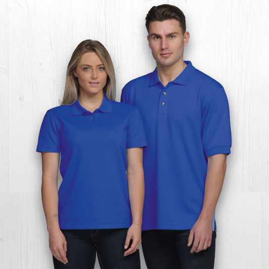 Womens Jacquard Ottoman Polo