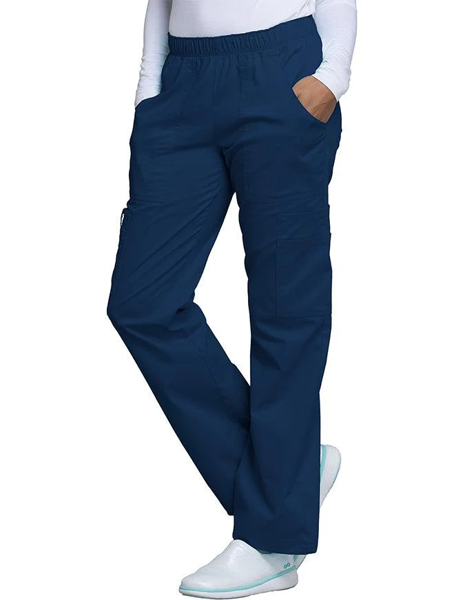 Mid Rise Pull-on Cargo Pant - Petite