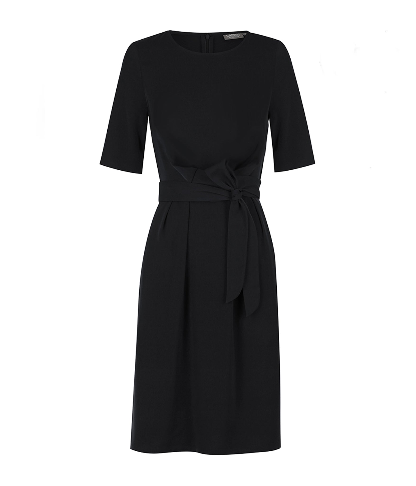 Mason Short Sleeve Dress - Black