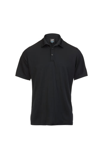 Men's Lyocell Polo - Black