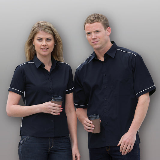 Ladies Matrix Teflon Blouse SSL