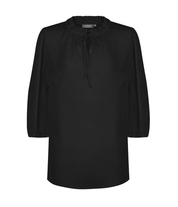 Piper Sleeve Keyhole Top