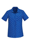 Womens Florence Daisy Print Short Sleeve Shirt